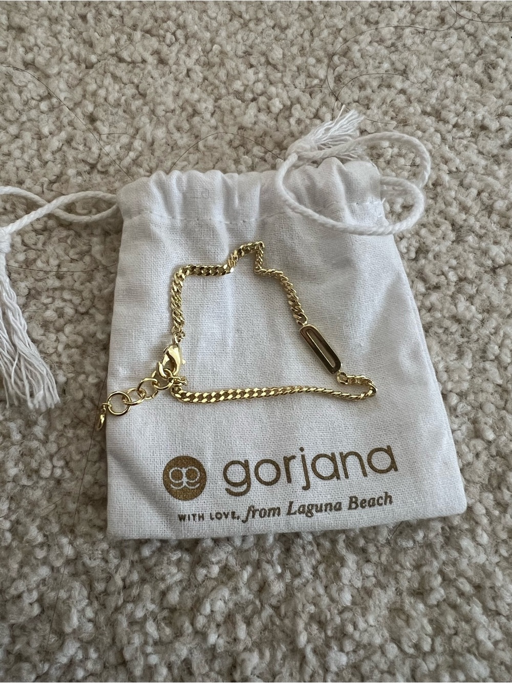 Gorjana Gold D Bracelet - Picture 3 of 3